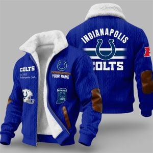 2025 Colts EST 1953 Winter Fleece Jacket 1