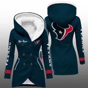2025 Texans Long Hooded Fleece Jacket 1