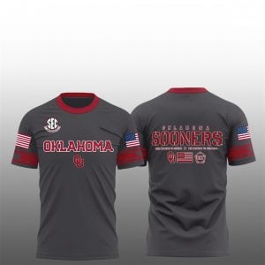1 2025 Sooners Football Salute to Service Shirt