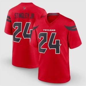 2025 Texans Battle Red Stingley Jr Jersey 1