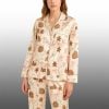 Gingerbread House Christmas Pajama Set for Women 2
