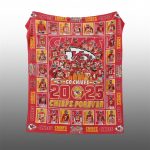 Go Chiefs 2025 Chiefs Forever Blanket