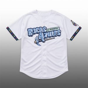 2025 Blue Rocks Rocas Azules de Wilmington Jersey 1