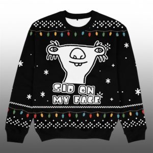 2025 Christmas Sid On My Face Ugly Sweater 1 1