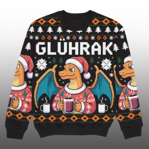 2025 Christmas Gluhrak Ugly Sweater 1 1