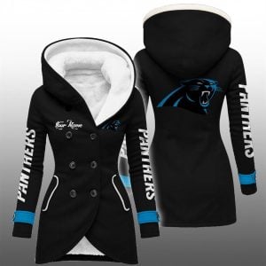 2025 Panthers Long Hooded Fleece Jacket 1