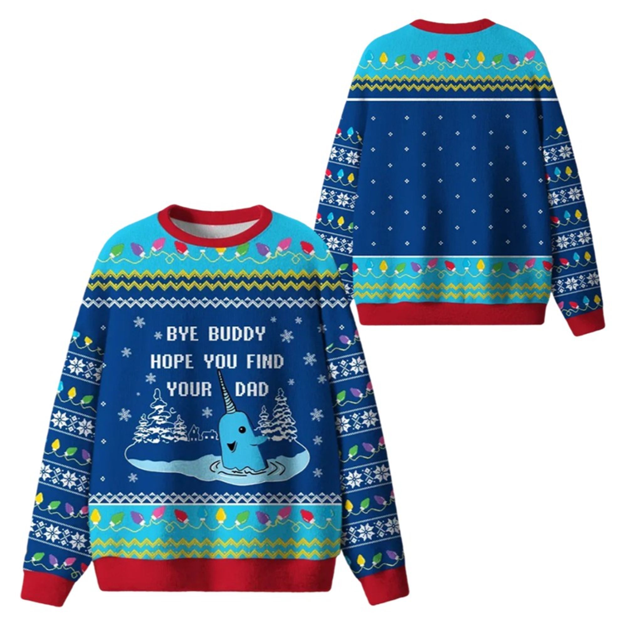 Hope You Find Your Dad Ugly Sweater 2025 Christmas 2 Hope You Find Your Dad Ugly Sweater 2025 Christmas 1 2