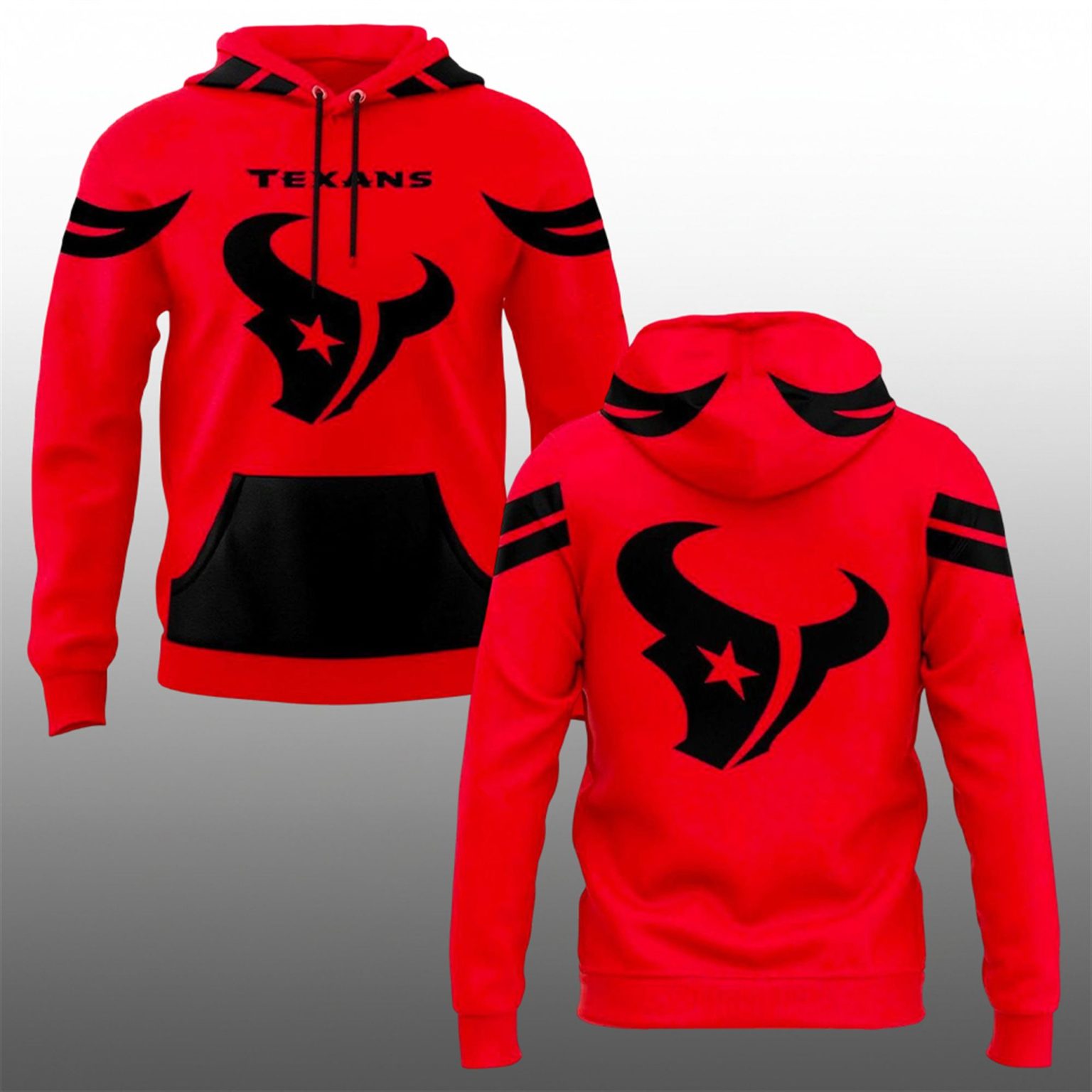 Houston Texans Battle Red 2025 Hoodie - Grishko