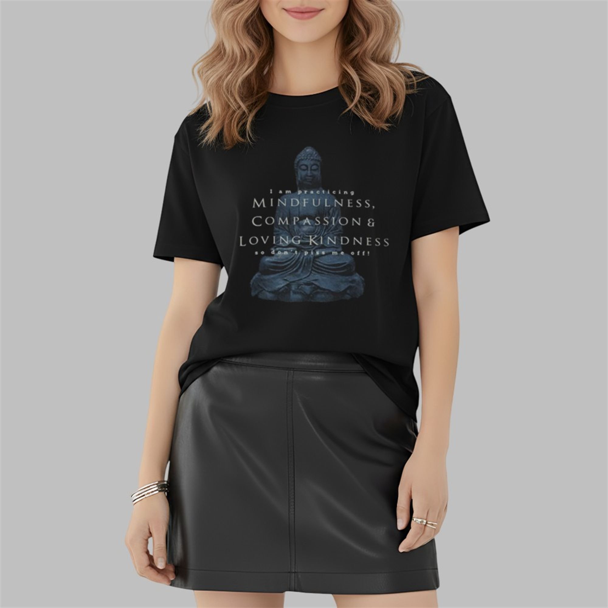 I Am Practicing Compassion Mindfulness Buddha Shirt 2 2 I Am Practicing Compassion Mindfulness Buddha Shirt 2 2
