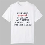 I Endured 33550336 Cycles On Amphoreus And All I Got Was This Shirt