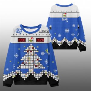 2025 Christmas Minesweeper Tree Ugly Sweater 1 1