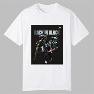 2025 Eagles Back In Black Shirt 0 0