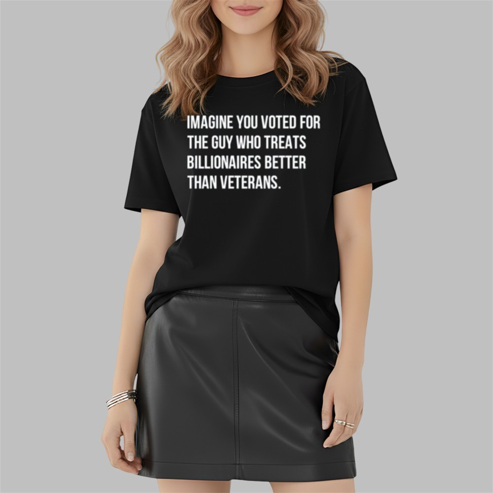 Imagine You Voted For The Guy Who Treats Billionaires Better Than Veterans Shirt 2 2 Imagine You Voted For The Guy Who Treats Billionaires Better Than Veterans Shirt 2 2