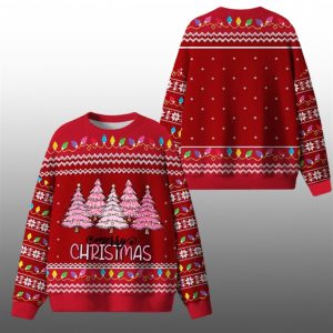 Merry Christmas Trees Ugly Sweater 2025 Christmas 1 1