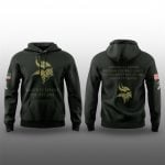 Kevin O'Connell Vikings Salute to Service 2025 Hoodie