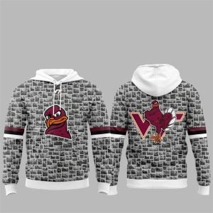 7 2025 Virginia Tech Game Eleven Stone Wall Hoodie 1