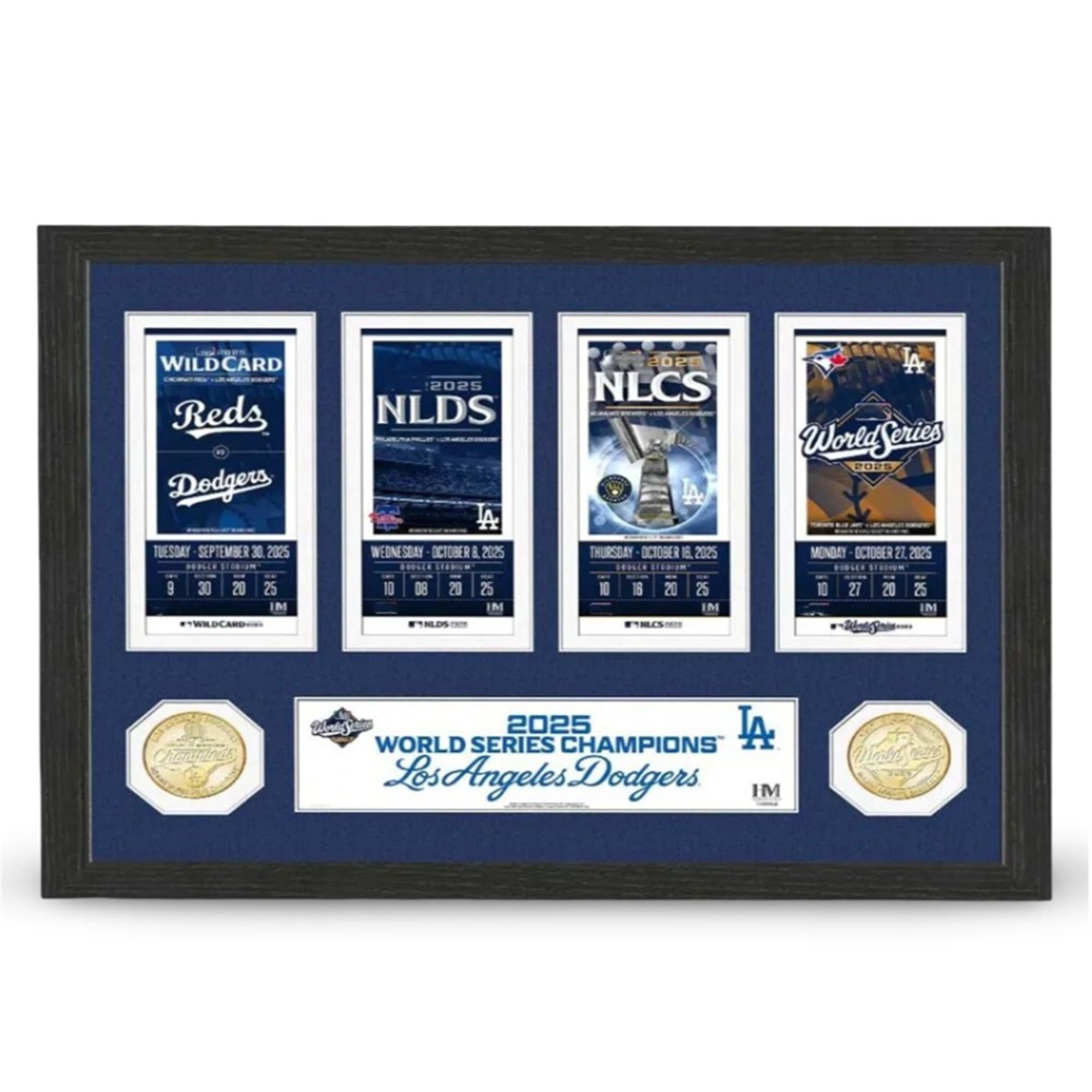 LA Dodgers 2025 World Series Champions Canvas 2 LA Dodgers 2025 World Series Champions Canvas 1 2