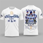 LA Dodgers 2025 World Series Win Back 2 Back Shirt