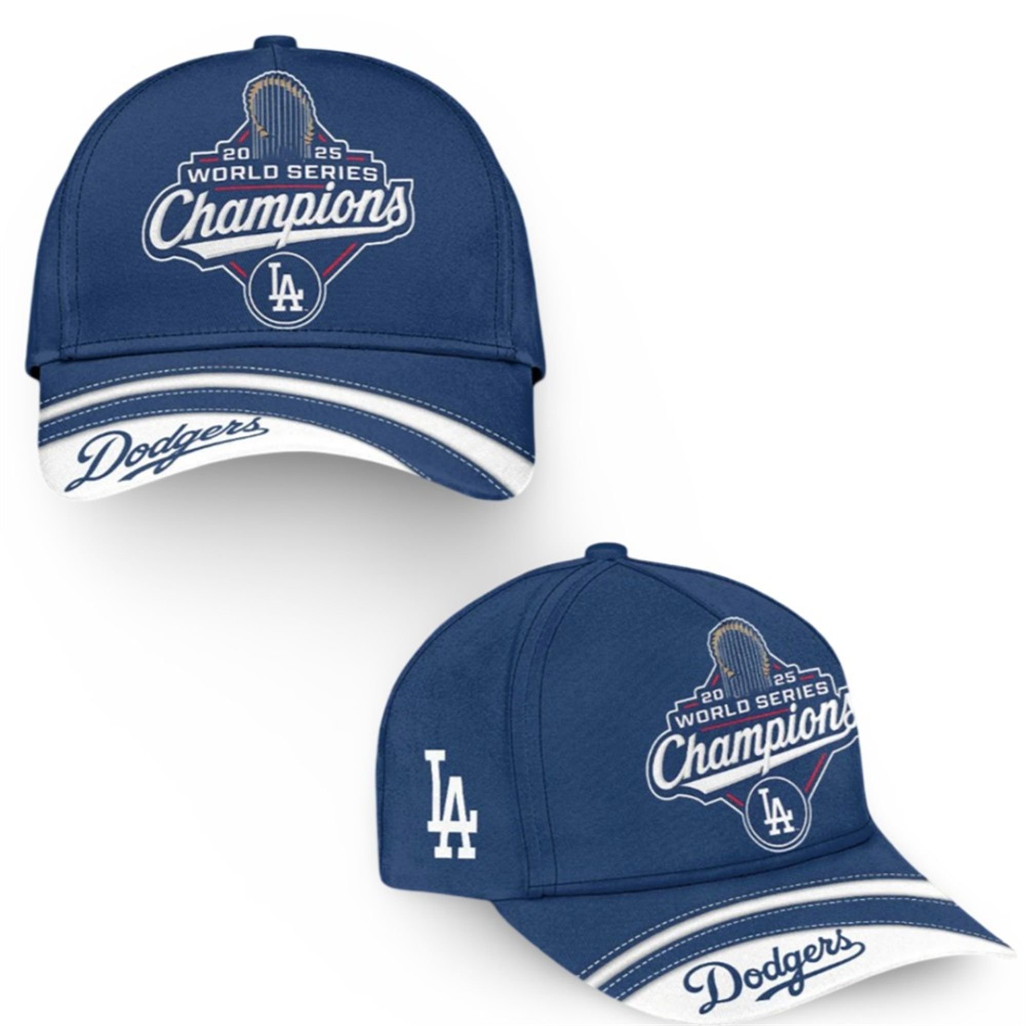 LA Dodgers 2025 World Series Win Parade Cap 2 LA Dodgers 2025 World Series Win Parade Cap 1 2
