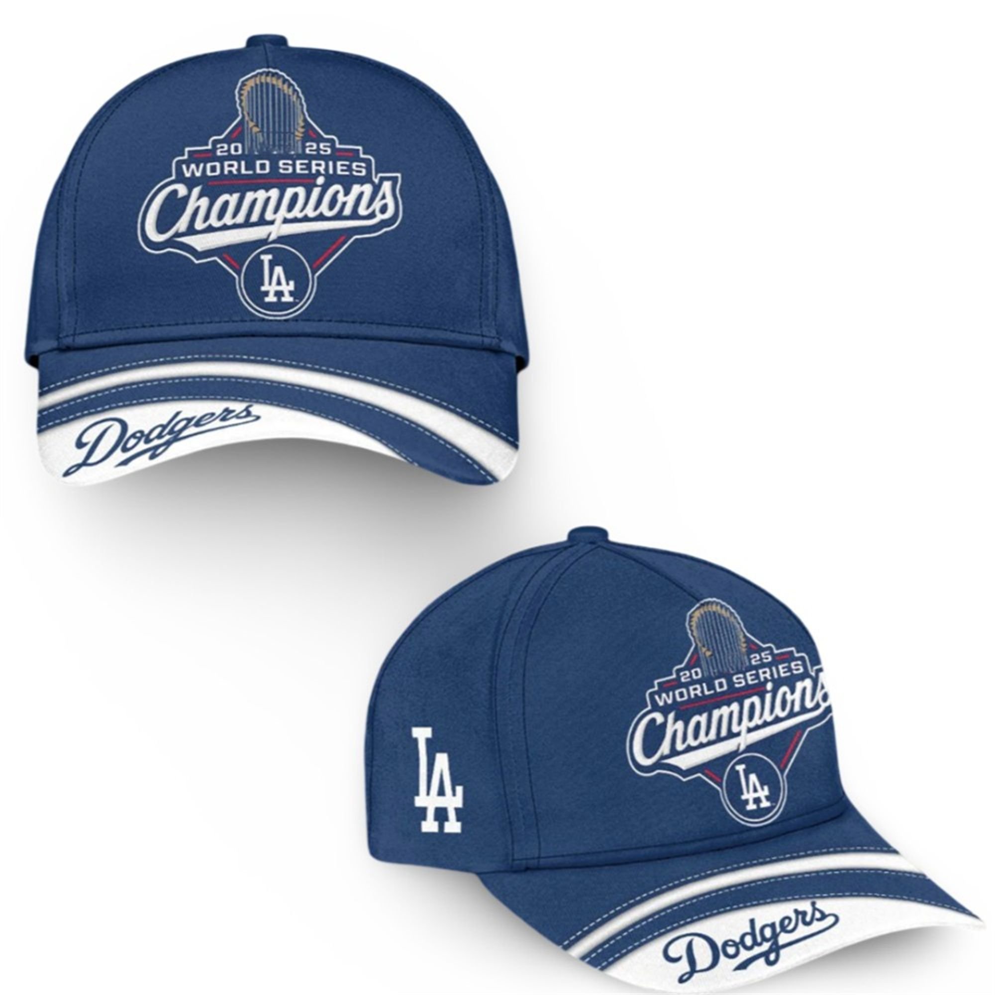 LA Dodgers 2025 World Series Win Parade Hat 2 LA Dodgers 2025 World Series Win Parade Hat 1 2