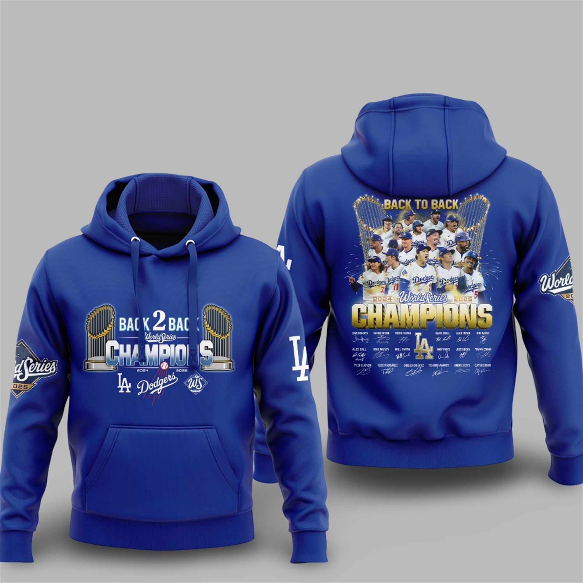 LA Dodgers Back 2 BAck World Series Champions 2025 Hoodie 1 LA Dodgers Back 2 BAck World Series Champions 2025 Hoodie 1