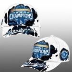 LA Dodgers Back To Back 2024 2025 World Champions Parade Hat