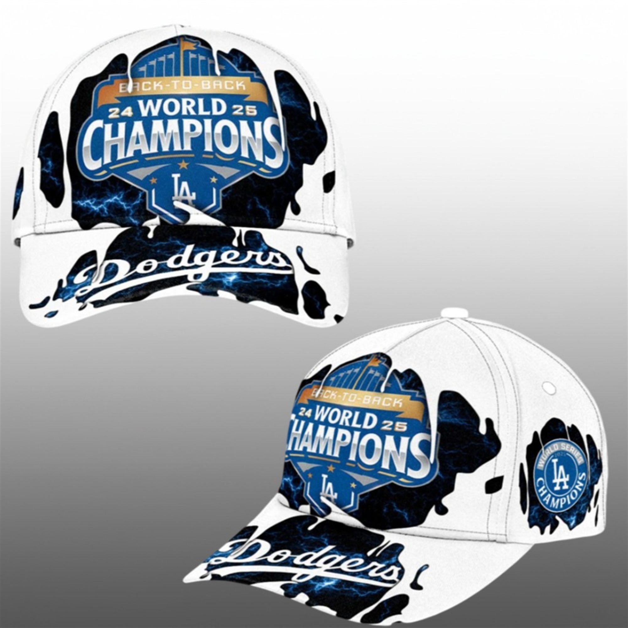 LA Dodgers Back To Back 2024 2025 World Champions Parade Hat 1 1 LA Dodgers Back To Back 2024 2025 World Champions Parade Hat 1 1