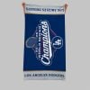 LA Dodgers Win 2025 World Series Champions Beach Towel 2
