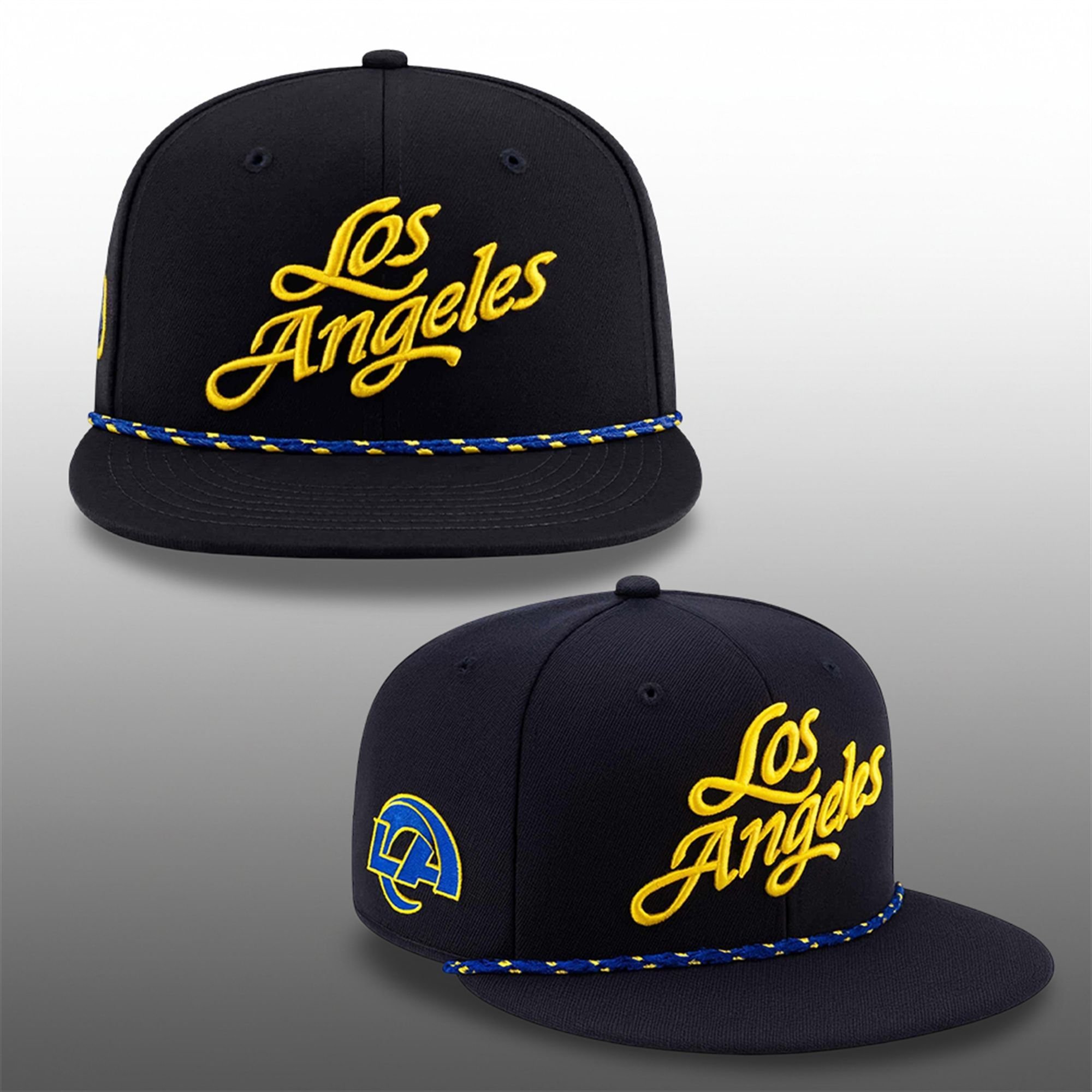 LA Rams 2025 Rivalries Midnight Mode Hat 1 LA Rams 2025 Rivalries Midnight Mode Hat 0