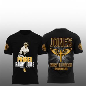 5 Padres Randy Jones 1950 2025 Rest In Peace Forever 35 Shirt