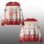 Life Happens Christmas Music Helps Ugly Sweater 2025 Christmas