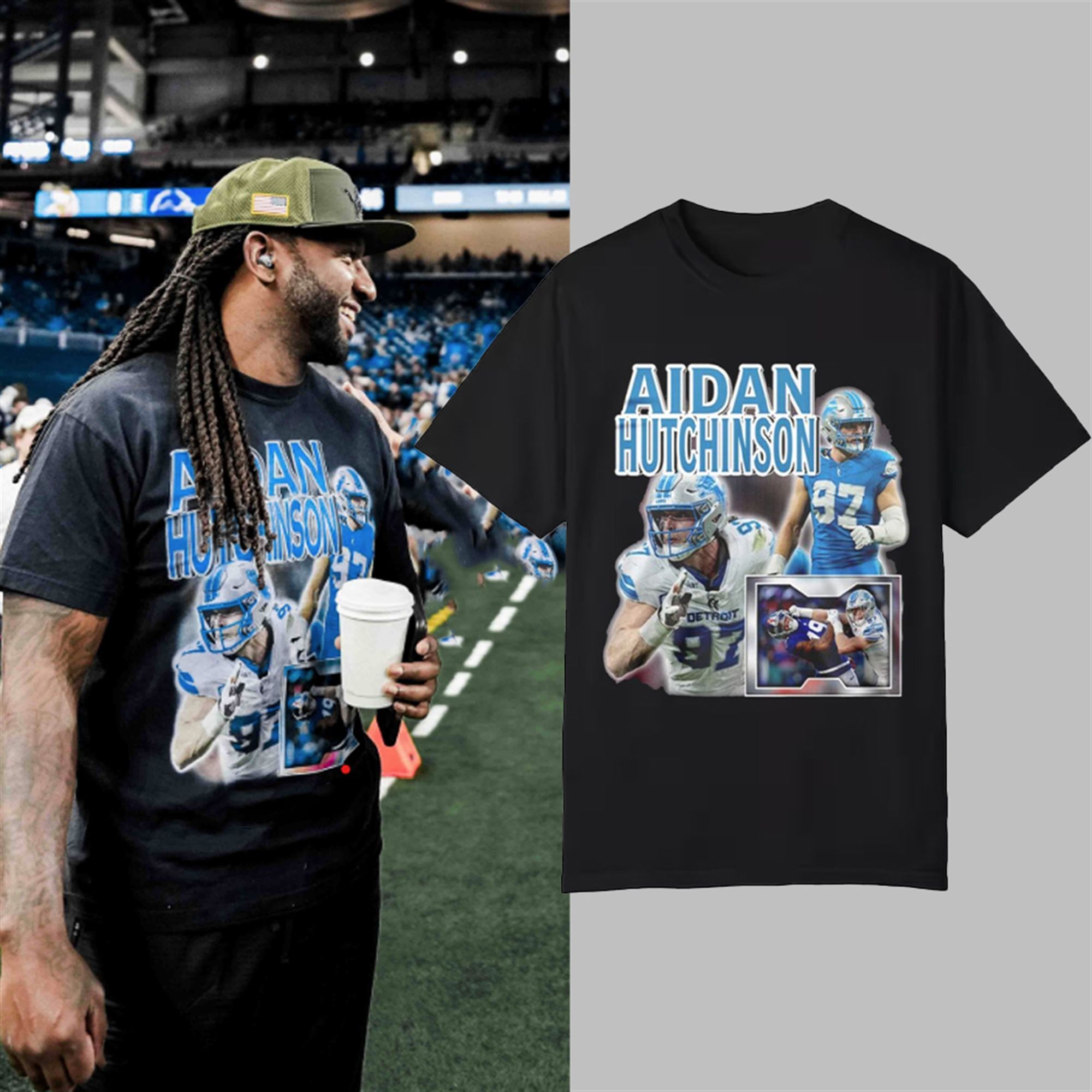 Lions Tyleik Williams Aidan Hutchison Shirt 2 6