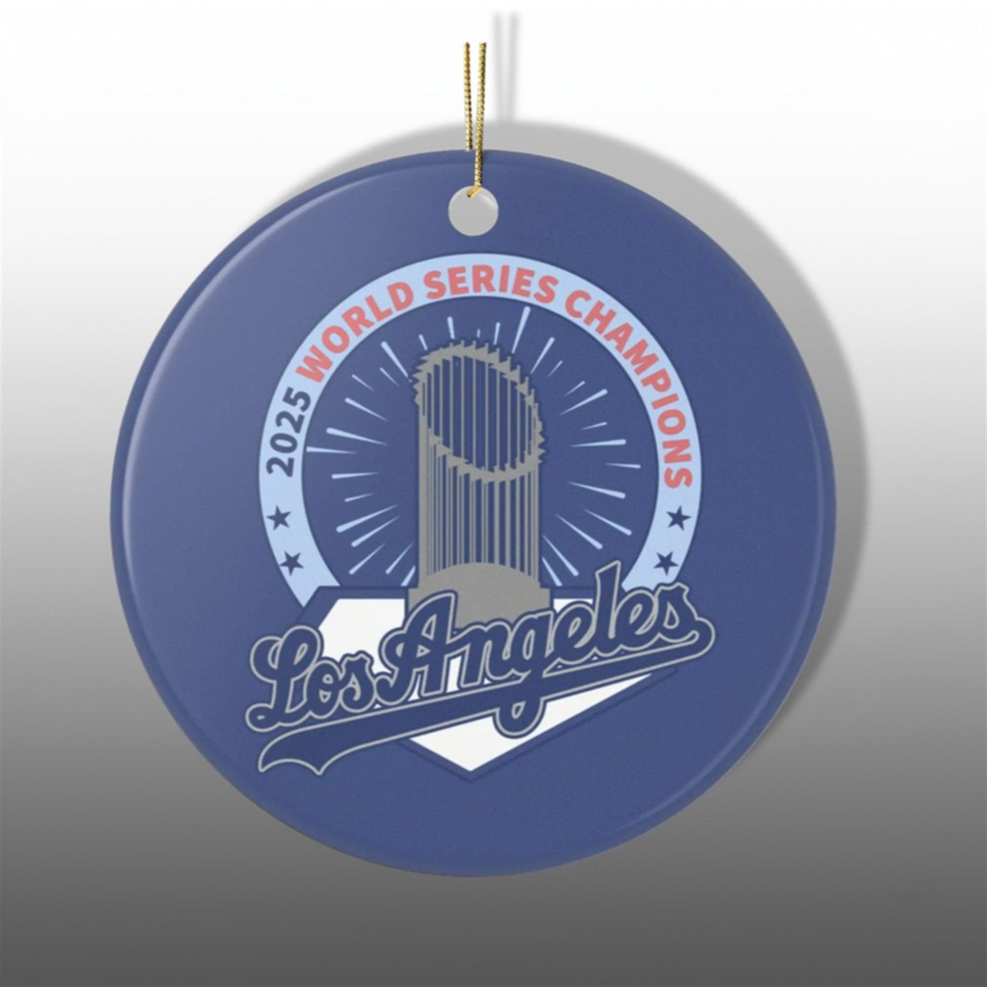 Los Angeles Dodgers World Series Champions 2025 Baseball Ornaments 1 1 Los Angeles Dodgers World Series Champions 2025 Baseball Ornaments 1 1