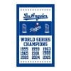 Los Angeles Dodgers World Series Champions 2025 Flag 3 Los Angeles Dodgers World Series Champions 2025 Flag 2