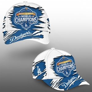 LA Dodgers Back To Back 2024 2025 World Series Parade Hat 1 1