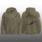 Miami Dolphins 2025 Salute to Service Hoodie