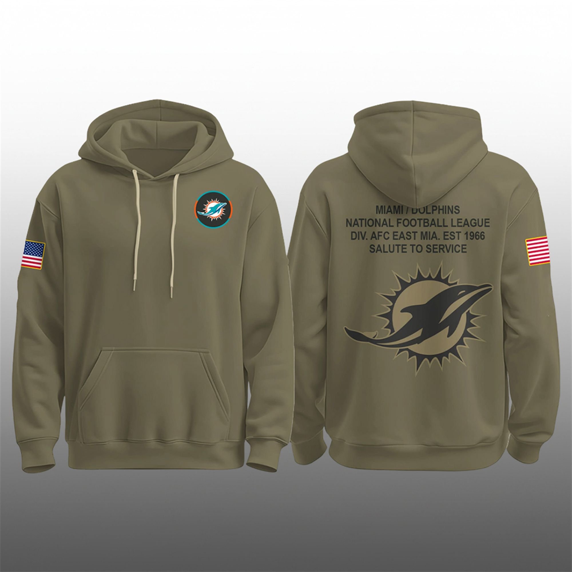Miami Dolphins 2025 Salute to Service Hoodie 1 Miami Dolphins 2025 Salute to Service Hoodie 1