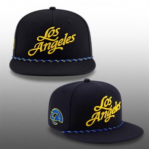 LA Rams 2025 Rivalries Midnight Mode Hat 0