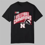 Nebraska Huskers Volleyball Champions 2025 Shirt
