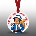 Ohtani Sho Sho Sho Merry Christmas Ornament