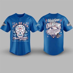 Dodgers Dia De Los World Series Champions 2025 Jersey 1