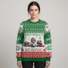 Overstimulated But Festive Racoon Ugly Sweater 2025 Christmas 1 2