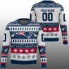 Patriots Football 2025 Ugly Christmas Sweater 1 1