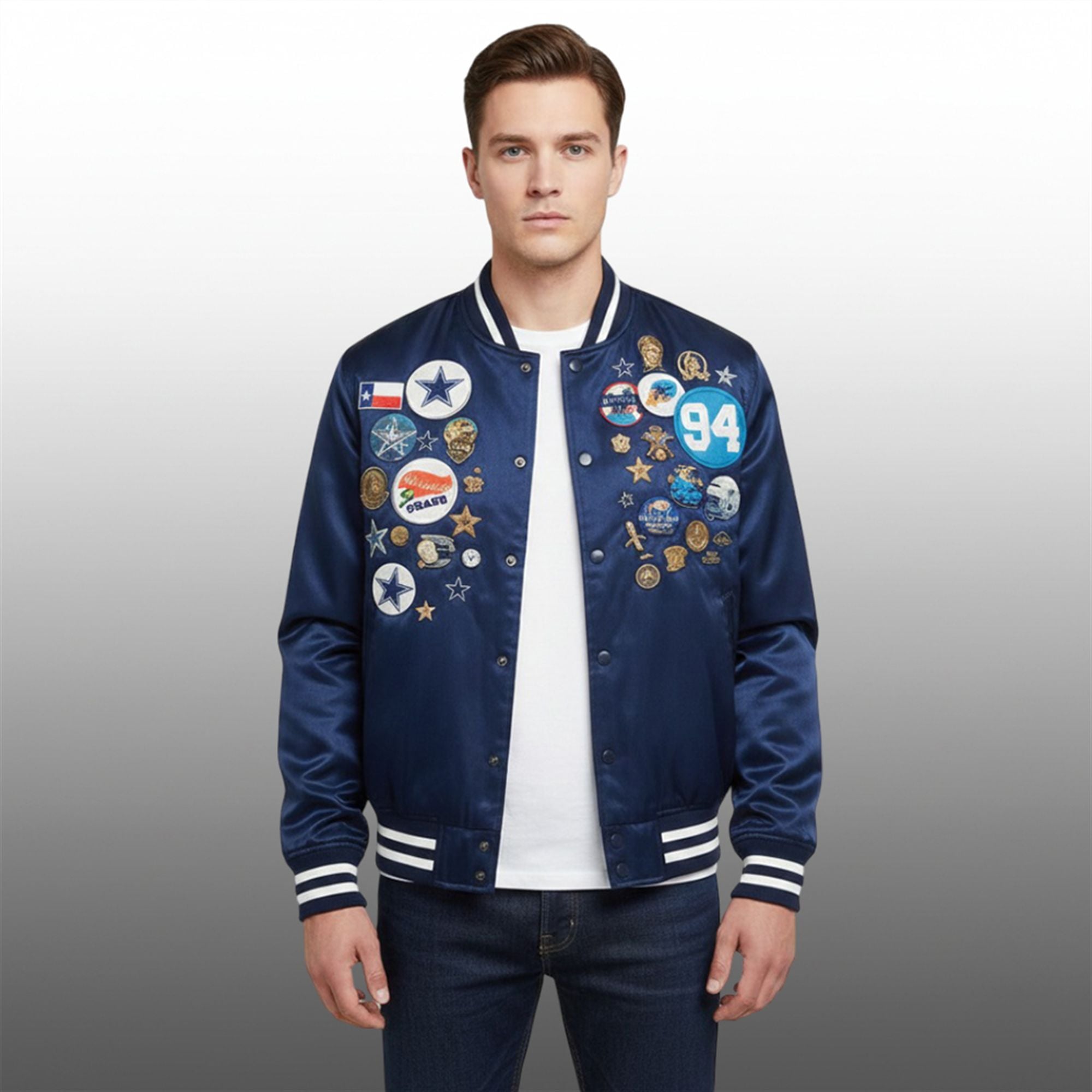 Post Malone Marshawn Kneeland 94 Bomber Jacket 3 Post Malone Marshawn Kneeland 94 Bomber Jacket 3