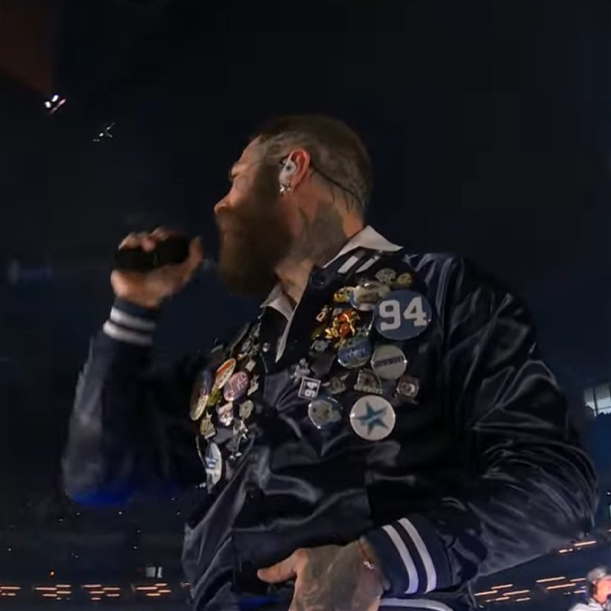 Post Malone Marshawn Kneeland 94 Bomber Jacket 4 Post Malone Marshawn Kneeland 94 Bomber Jacket 4
