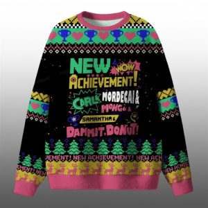 2025 Christmas New Achievement Ugly Sweater 1 1