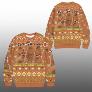 2025 Christmas Marcus The Worm Ugly Sweater 1 1