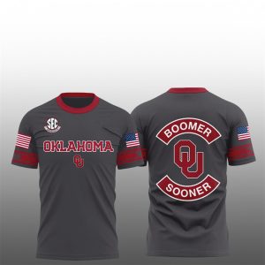 1 2025 Oklahoma Boomer Sooner Salute to Service Shirt