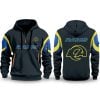 Rams Rivalries Mid Night Mode Uniforms 2025 Quarter Zip Hoodie 1 2