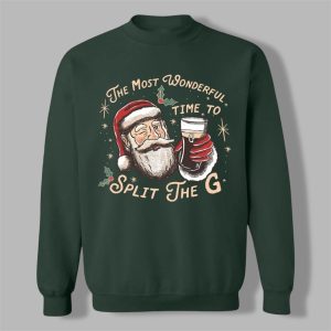2025 Christmas The Most Wonderful Split The G Ugly Sweater (1)